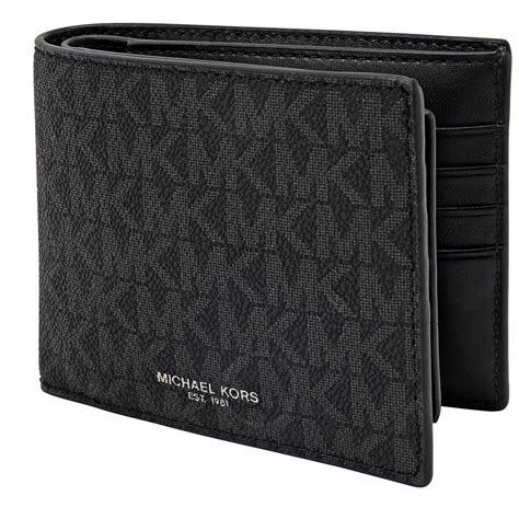 michael kors lg slim wallet|Michael Kors slim wallet men's.